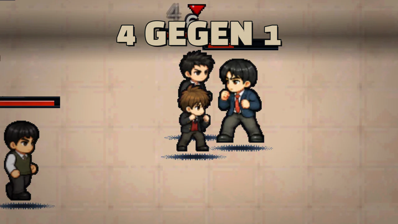 Doyoon in einem Kampf im Spiel