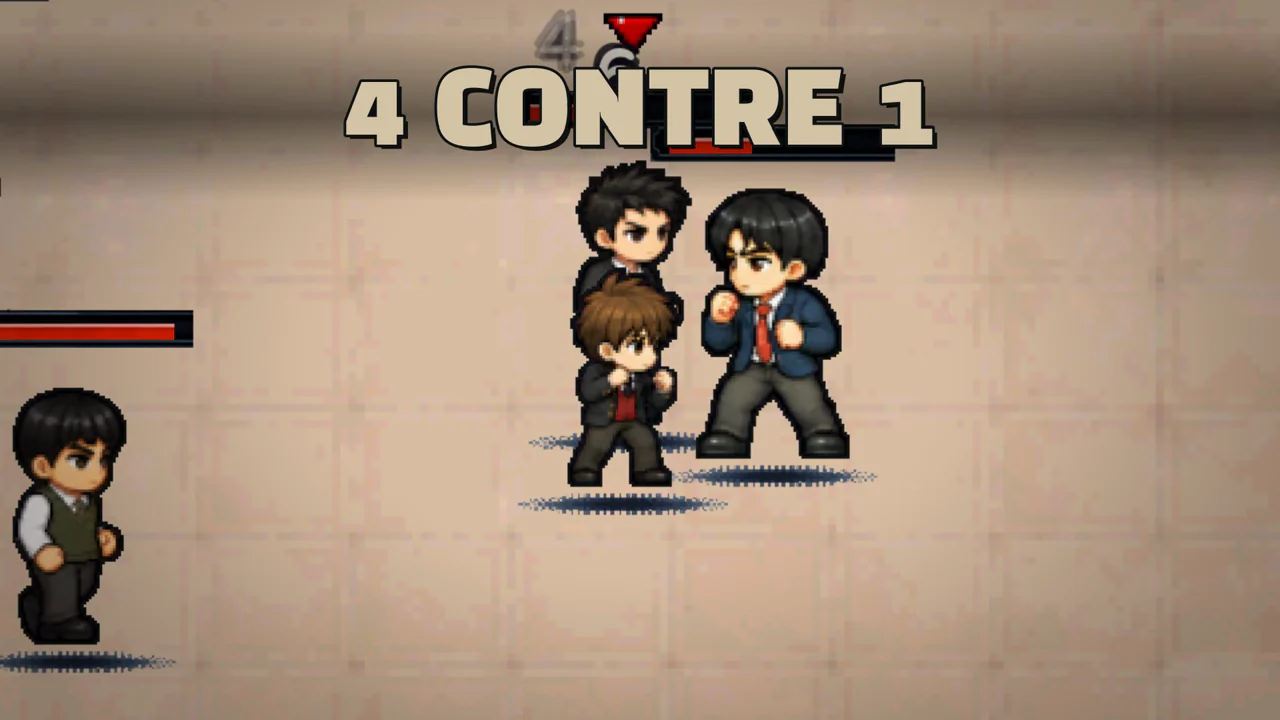 Doyoon lors d’un combat dans le jeu